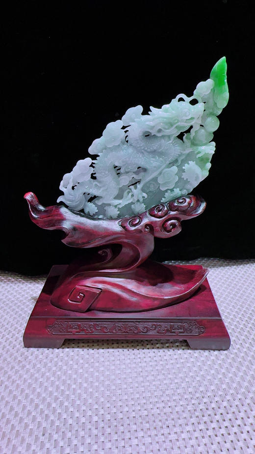 620869翡翠摆件【龙腾盛世】 商品图3