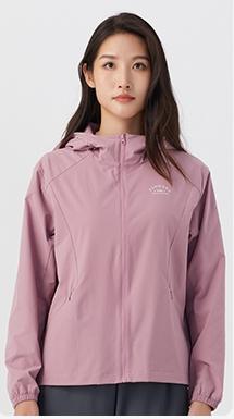 探拓女款连帽弹力外套 商品图0