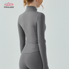 优卡莲YOKALAND秋季防风立领长袖外套女显瘦运动健身上衣AJW001 商品缩略图2