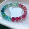 8mm单圈渐变西瓜碧玺手串 商品缩略图1