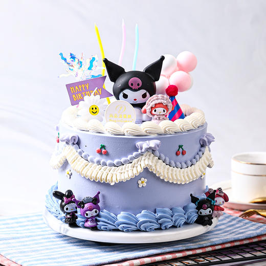 库洛米主题-鲜果奶油蛋糕，送给库洛米爱好者的惊喜礼物【惠州】 商品图5