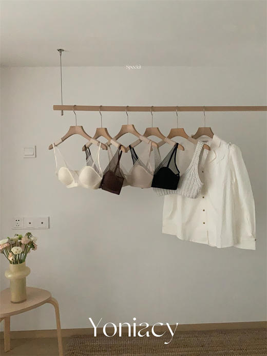 【性感小耳朵】春夏季新款薄款法式性感兔耳杯文胸 无钢圈无痕女无痕纯欲聚拢内衣全罩杯显瘦不凸点 商品图5