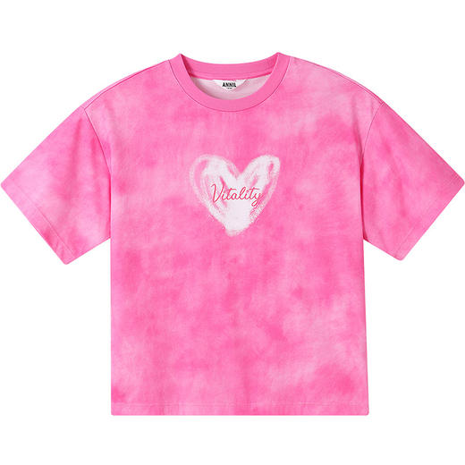 女童圆领SORONA短袖T恤夏季新款安奈儿童装实体店同款AG511582 商品图7