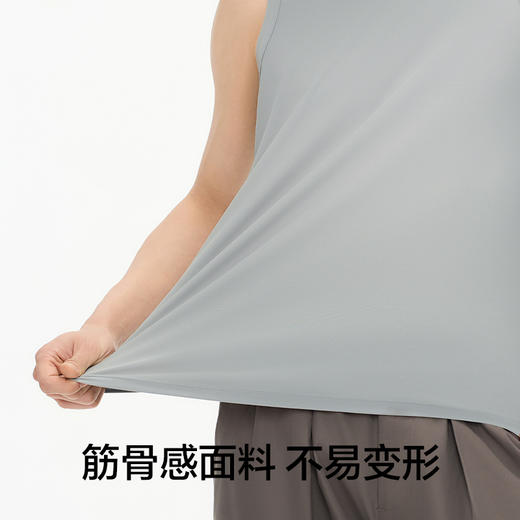【新品上新】有棵树男士网眼背心运动无袖打底衫-MO1003 商品图3