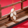 新疆国玉盟世玉【金枝玉叶】金镶羊脂玉吊坠【带证书·顺丰物流】 商品缩略图2