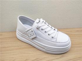 豪行23371762时尚运动休闲内增高女鞋单鞋