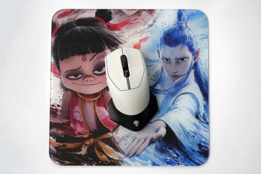 哪吒系列定制光伏玻璃鼠标垫钢化玻璃 电竞鼠标垫 商品图2