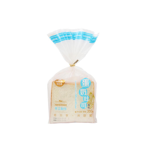 洛杉奇 LOSANQ/ 蛋奶吐司面包300g/袋 商品图3