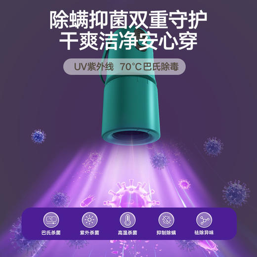 折叠家用风干机小型婴儿烘衣机器宿舍旅行便携式消毒干衣机烘干机 商品图3