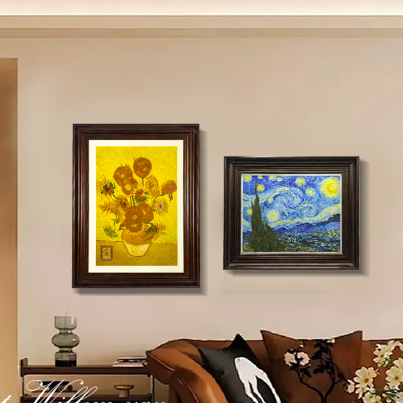 梵高星空版画套装，超大规格！