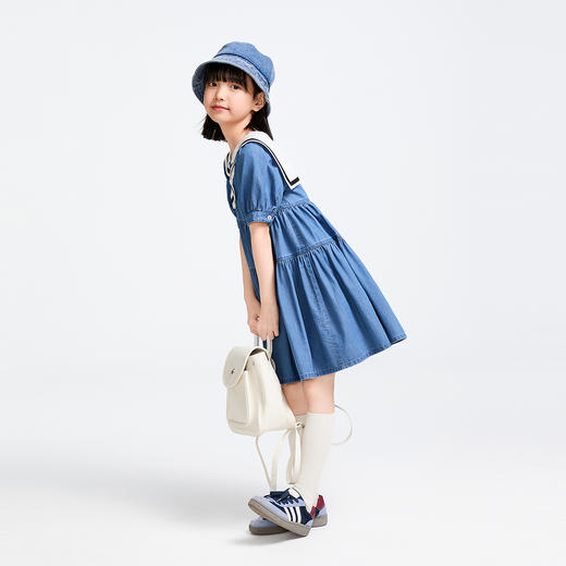 女童短袖连衣裙夏季新款安奈儿童装实体店同款AG513544 商品图6