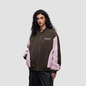 FDR原创新款结构设计拼接撞色飞行服夹克外套春秋潮牌情侣棒球服