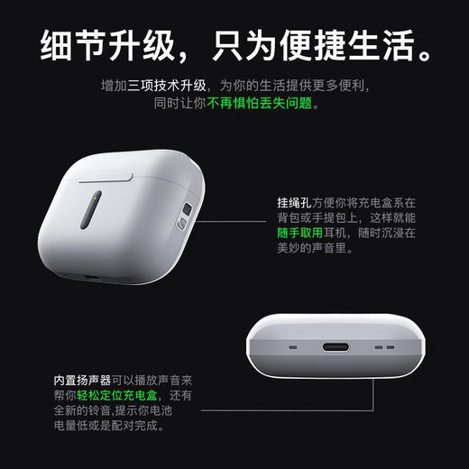 领臣 六代主动降噪蓝牙耳机 AirPlus2 商品图0
