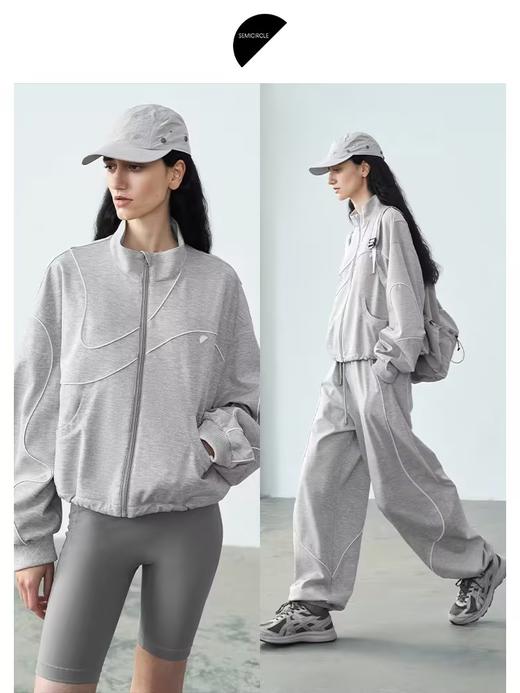 半圆/15711233/小立领长袖卫衣 商品图0