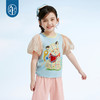 年衣童装女童打底衫甜美泡泡袖2025夏新款儿童全糖主义短袖T恤 商品缩略图1
