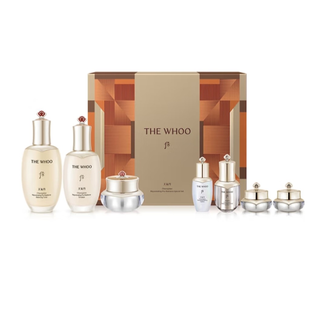 韩国后天气丹光耀焕活紧颜系列7件套333ml