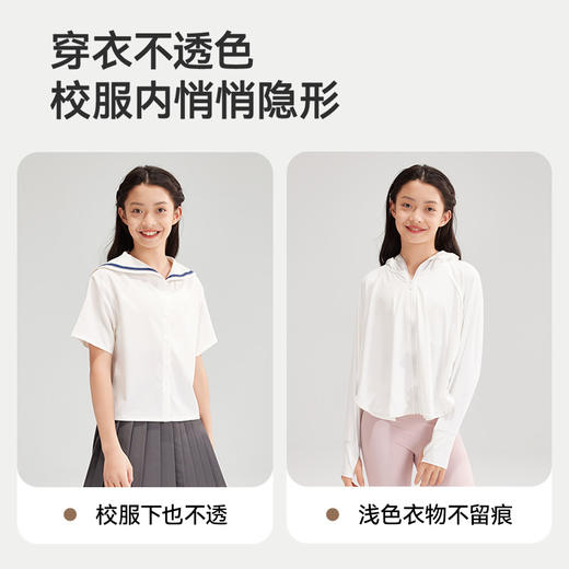 英氏女童发育内衣透气青春期少女抹胸7A抗菌初高中女生背心2件装 商品图2