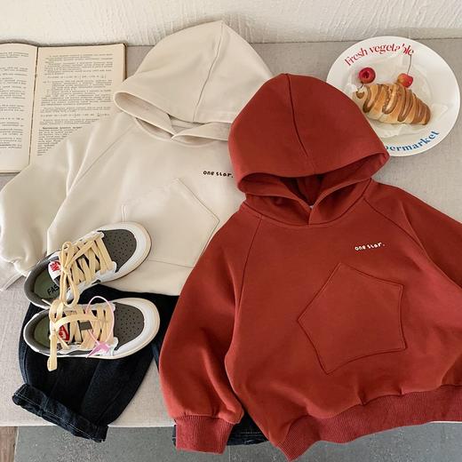 【男女同款！卫衣连帽，时尚韩版上衣！】童装男童卫衣连帽 女童春秋套头打底衫 春装新品 中小童韩版上衣-QQ 商品图0