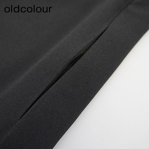 oldcolour欧珂2024春季新款休闲长袖中长款连衣裙女Q121009A1 商品图3