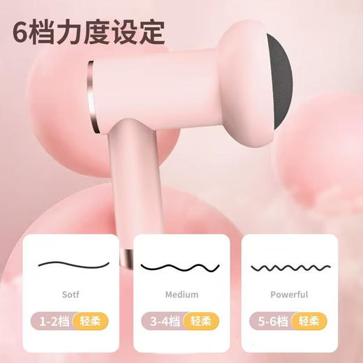 电动按摩器推脂机甩脂美体仪按摩棒腹部燃脂捶肌肉缓解放松器 商品图2