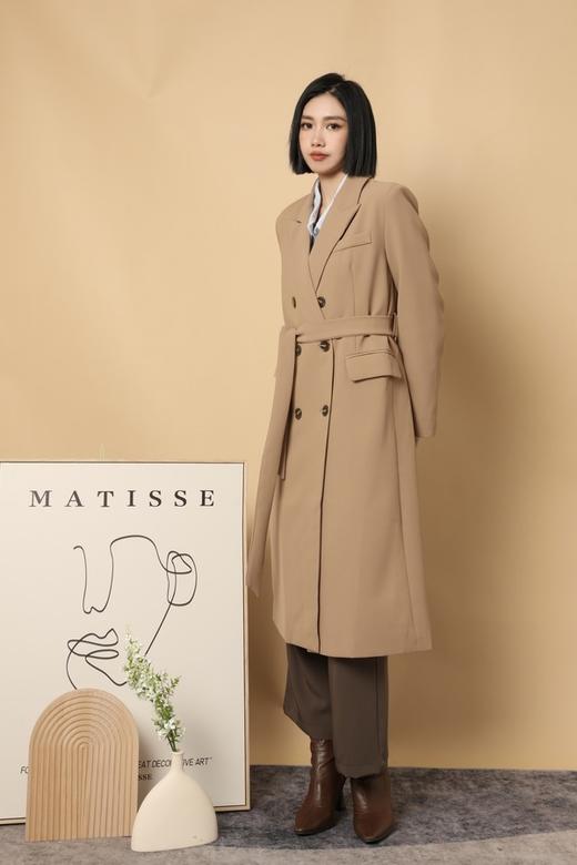 LNNNS 大地色系长款西装外套 15471 商品图0