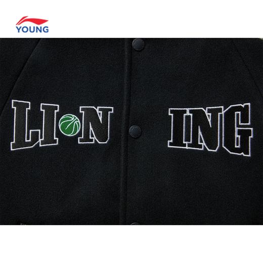 李宁男大童篮球系列加绒保暖宽松夹克YJDV001 商品图3