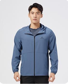 探拓男款连帽弹力外套1310261WT 商品图0