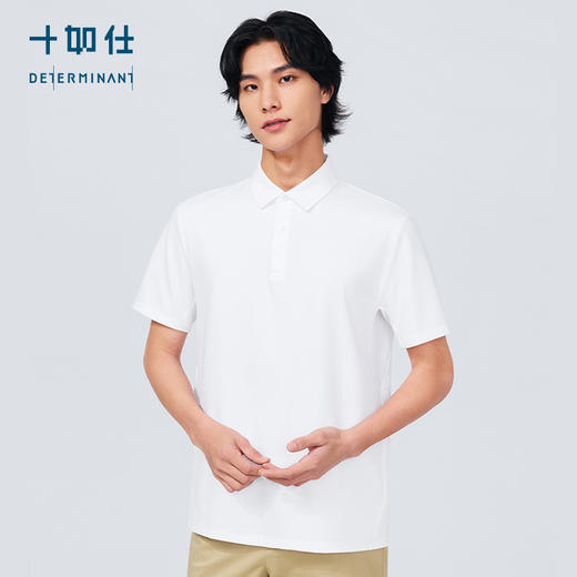 十如仕100支高纱支吸湿速干凉感短袖POLO-P20-01 商品图2