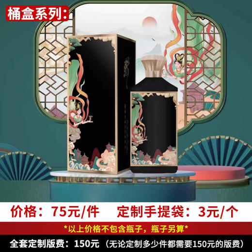 【桶盒系列】个性定制 1件500ml*6瓶 商品图0