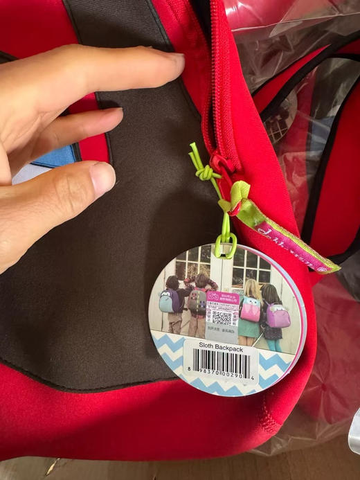 原单正品瓦拉包dabbawalla小学生书包儿童男女背包减负双肩包，超级轻，就两个鸡蛋重量。
俩款树懒 美国队长 商品图7
