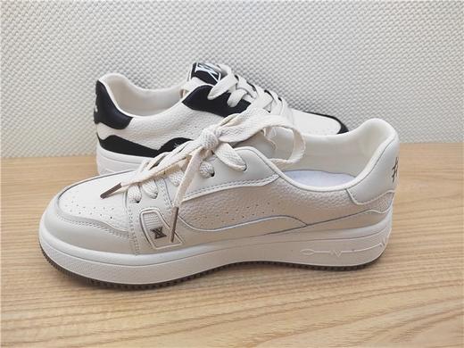 豪行23363151真皮运动休闲低跟女鞋单鞋皮鞋 商品图3