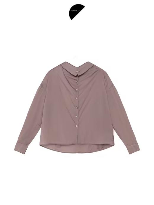 半圆/15517016/荡领衬衫 商品图4