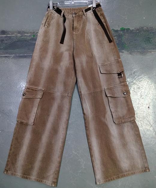 Z1配腰带扎染工装牛仔裤40710秋季008333552501 商品图0