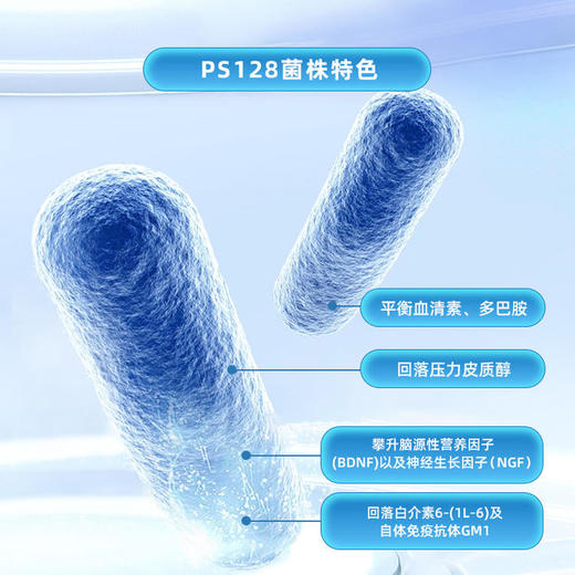 NEURALLI 心若乐 专注力 情绪益生菌  PS128 含有300亿活菌益生元 肠脑轴-升级版 商品图1