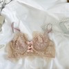 【买一送一！高级蕾丝镂空超薄内衣】高颜值纯欲蝴蝶结超薄内衣，精致蕾丝杯面亲肤透气，大胸显小防下垂聚拢文胸QQ 商品缩略图9