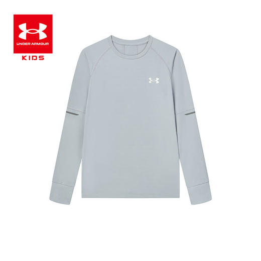 【主推】Under Armour安德玛儿童透气速干长袖T恤243124169 | 采用高弹丝滑面料、轻盈亲肤 商品图8