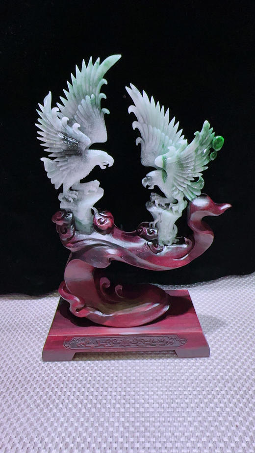 620868翡翠摆件【龙腾盛世】 商品图4