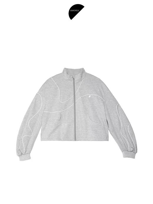 半圆/15711233/小立领长袖卫衣 商品图4