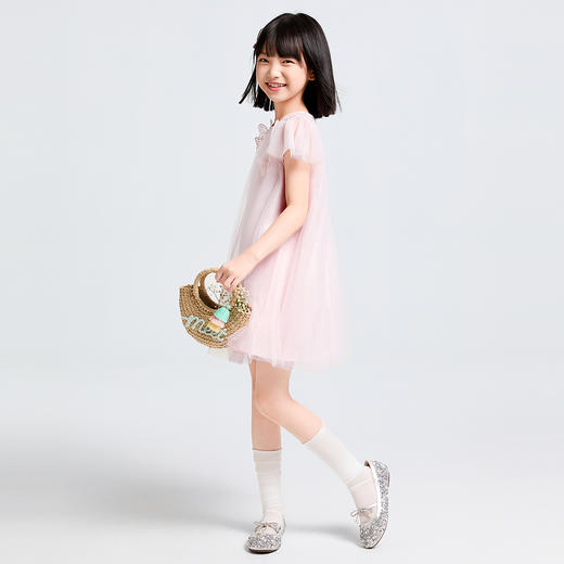 女童短袖礼裙夏季新款安奈儿童装实体店同款AG523591 商品图5