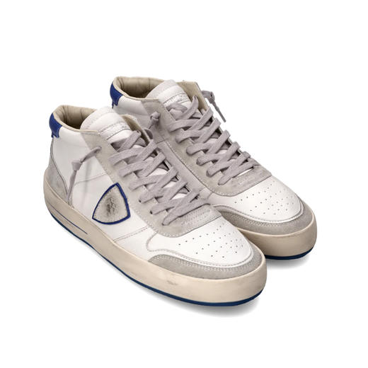 PHILIPPE MODEL 男士盾牌徽标浮雕 Nice 休闲运动鞋 混色 VNMU WX09 商品图1