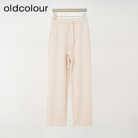 oldcolour欧珂2024春季宽松纯色休闲长裤女Q110705A1