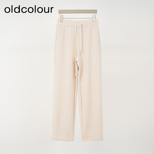 oldcolour欧珂2024春季宽松纯色休闲长裤女Q110705A1 商品图0