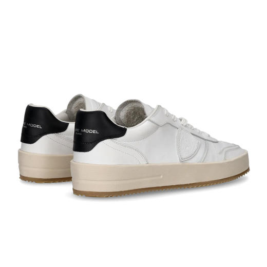 PHILIPPE MODEL 女士盾牌徽标浮雕 Nice 休闲运动鞋 白色 VNLD V002 商品图2