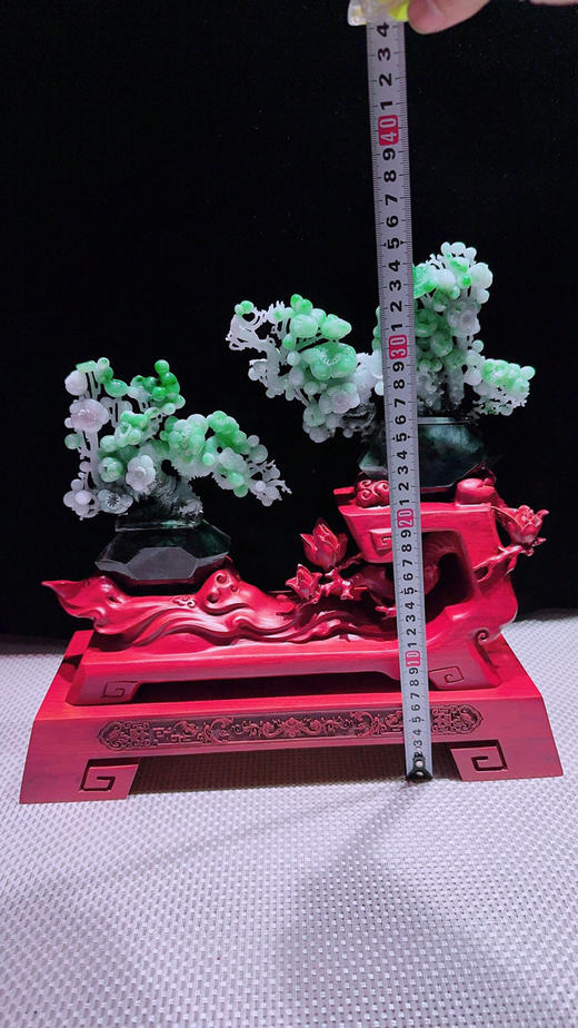 620867翡翠摆件【盆景🪴】 商品图2