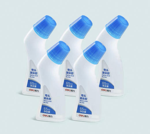 K得力弯头透明液体胶水 商品图0