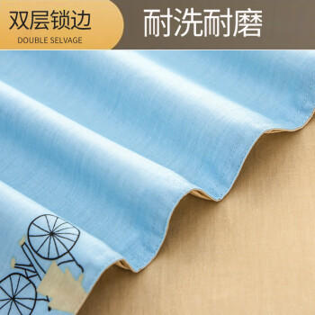 云瑾A类抗菌纯棉被套单件100%全棉被罩印花单人宿舍150x200cm美好心情 商品图3