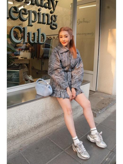 Ganni*NewBalance这款联名中国限定款蛋壳鞋银粉色的休闲运动鞋（HC） 商品图2