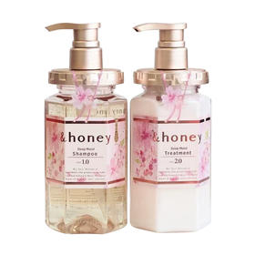 日本进口&honey安蒂花子丰盈滋养护发洗发水护发素440g