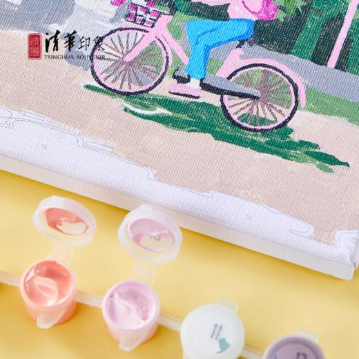 清华文创二校门DIY填色数字油画 商品图7