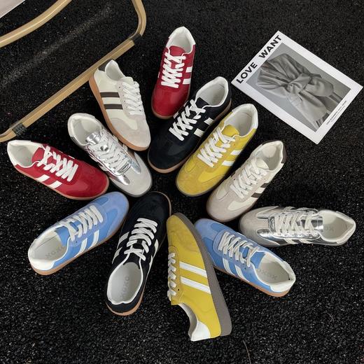 XGXC多巴胺穿搭情侣款真皮德训鞋|六色可选（3962/XG3967） 炒鸡赞的德训鞋！百搭好穿！ 商品图5